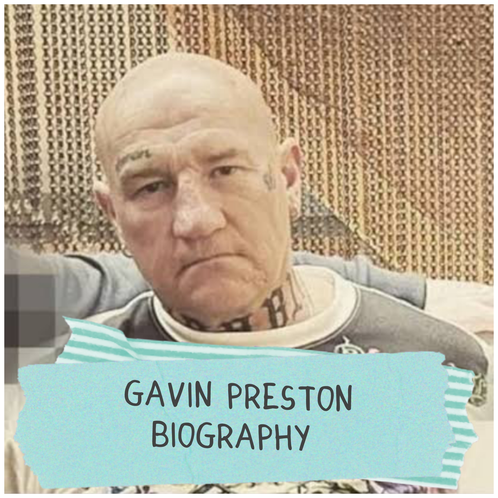 Gavin Preston Biography