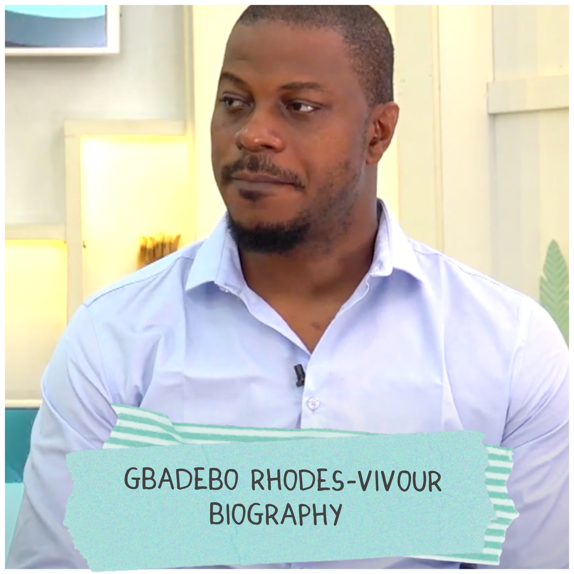 Gbadebo Rhodes Vivour Biography