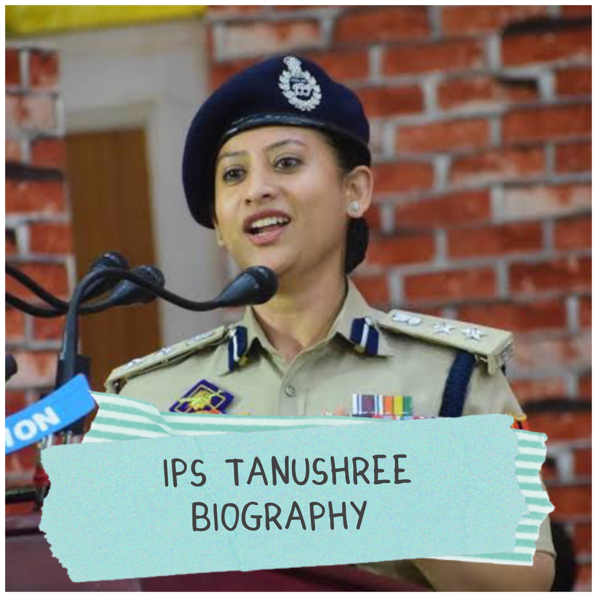 IPS Tanushree Biography