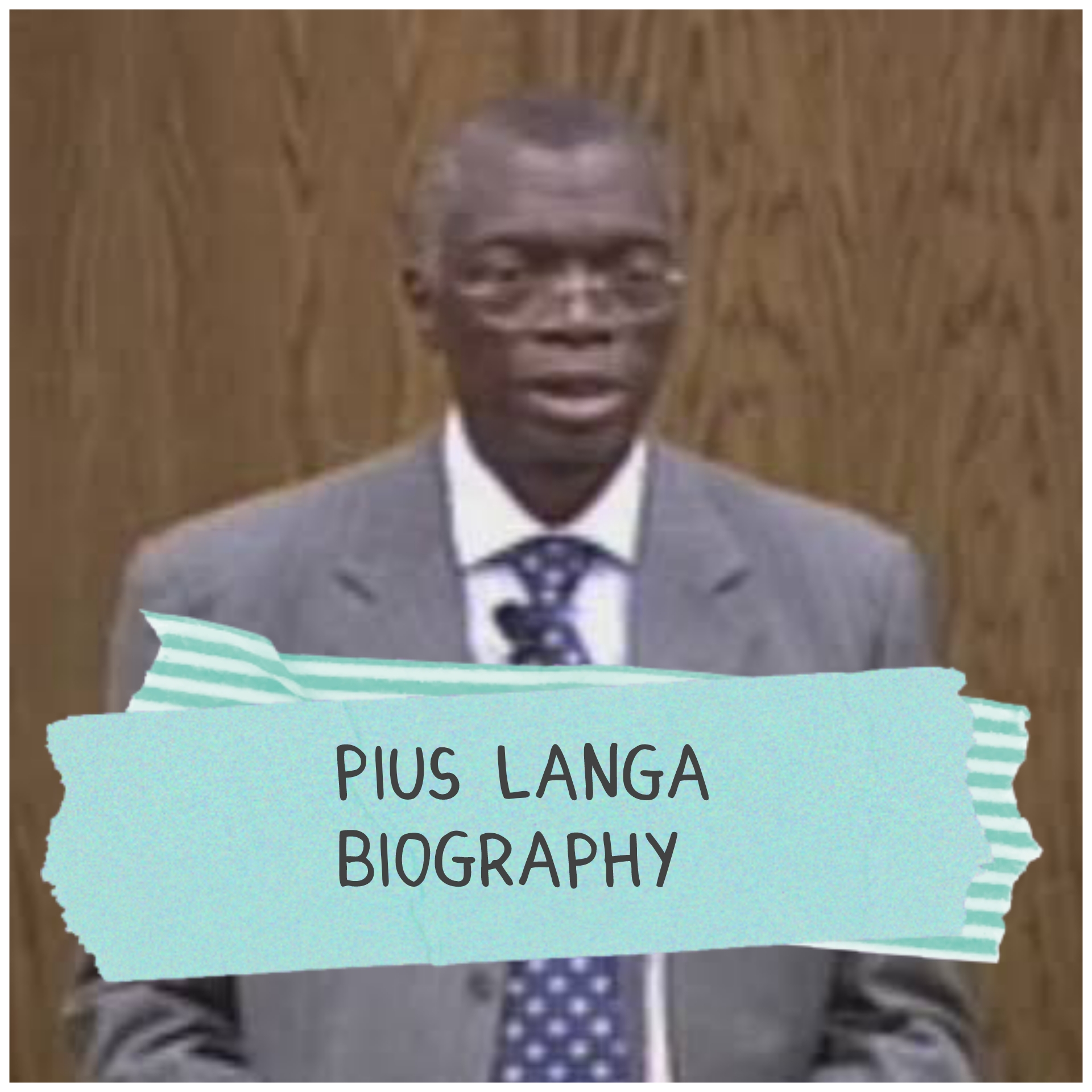 Pius Langa Biography